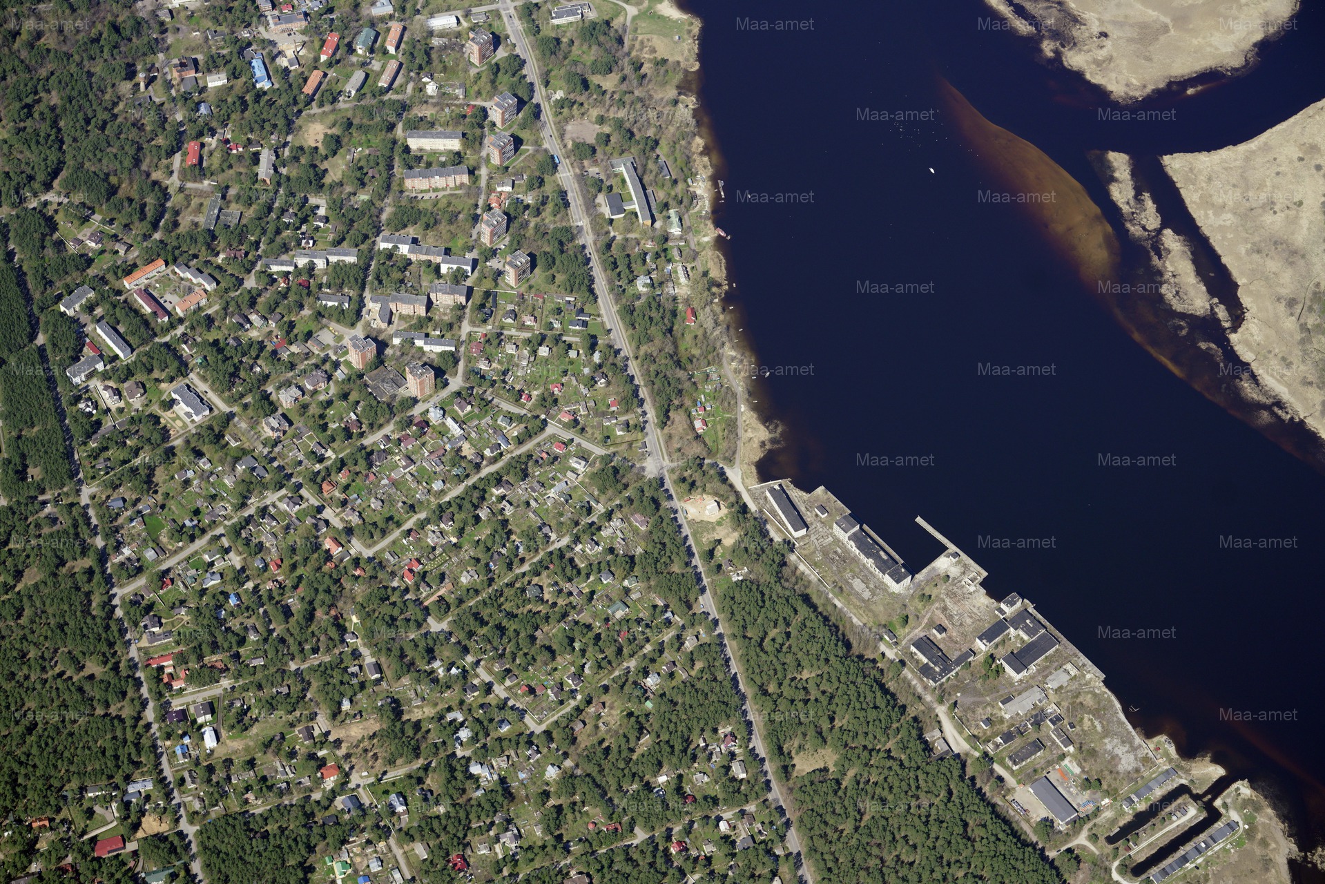 Narva-Jõesuu Jahtsadam, maaameti fotod