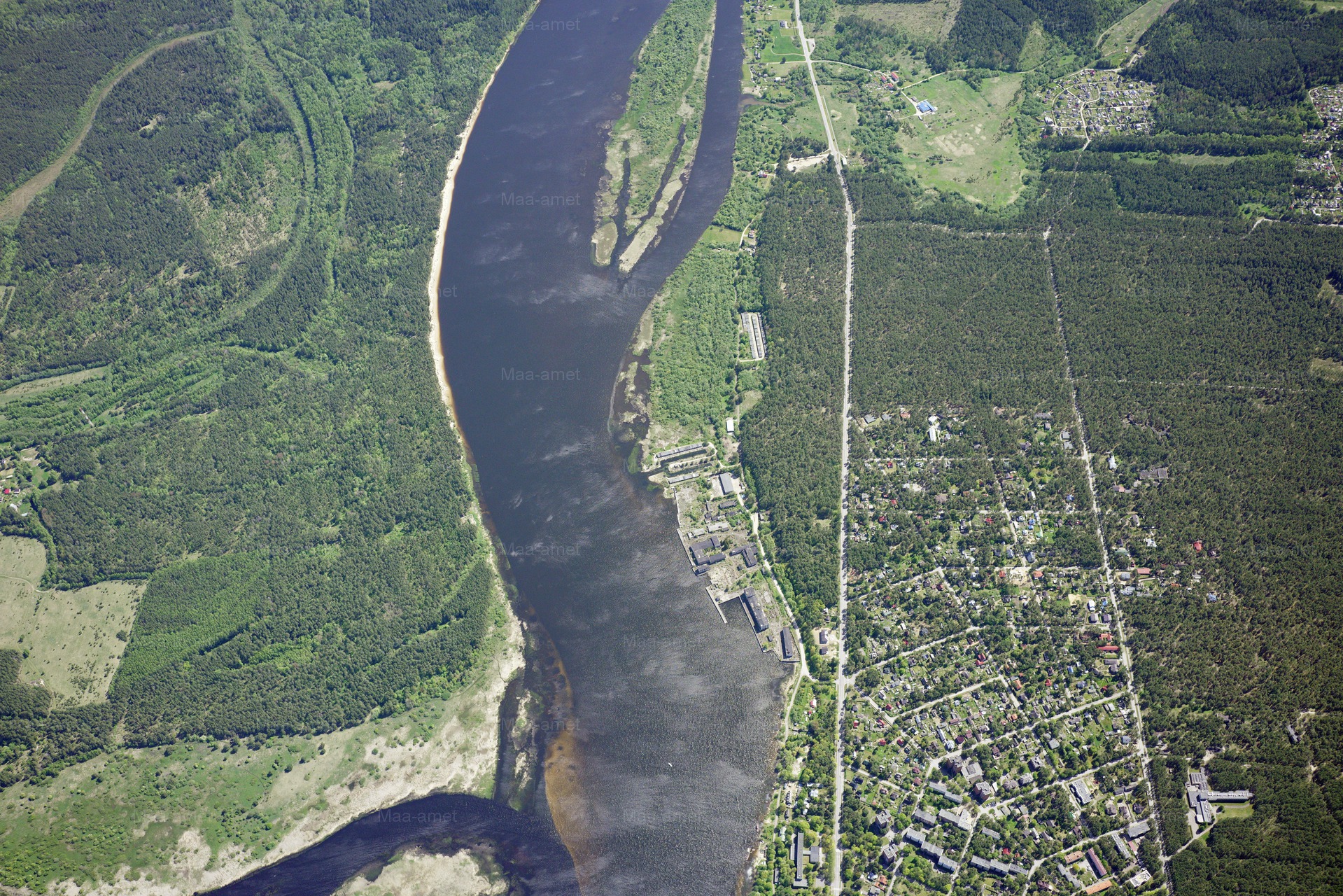 Narva-Jõesuu Jahtsadam, maaameti fotod