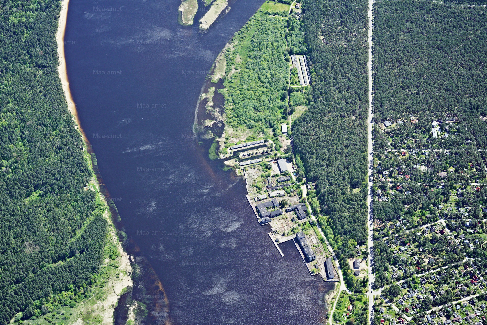 Narva-Jõesuu Jahtsadam, maaameti fotod